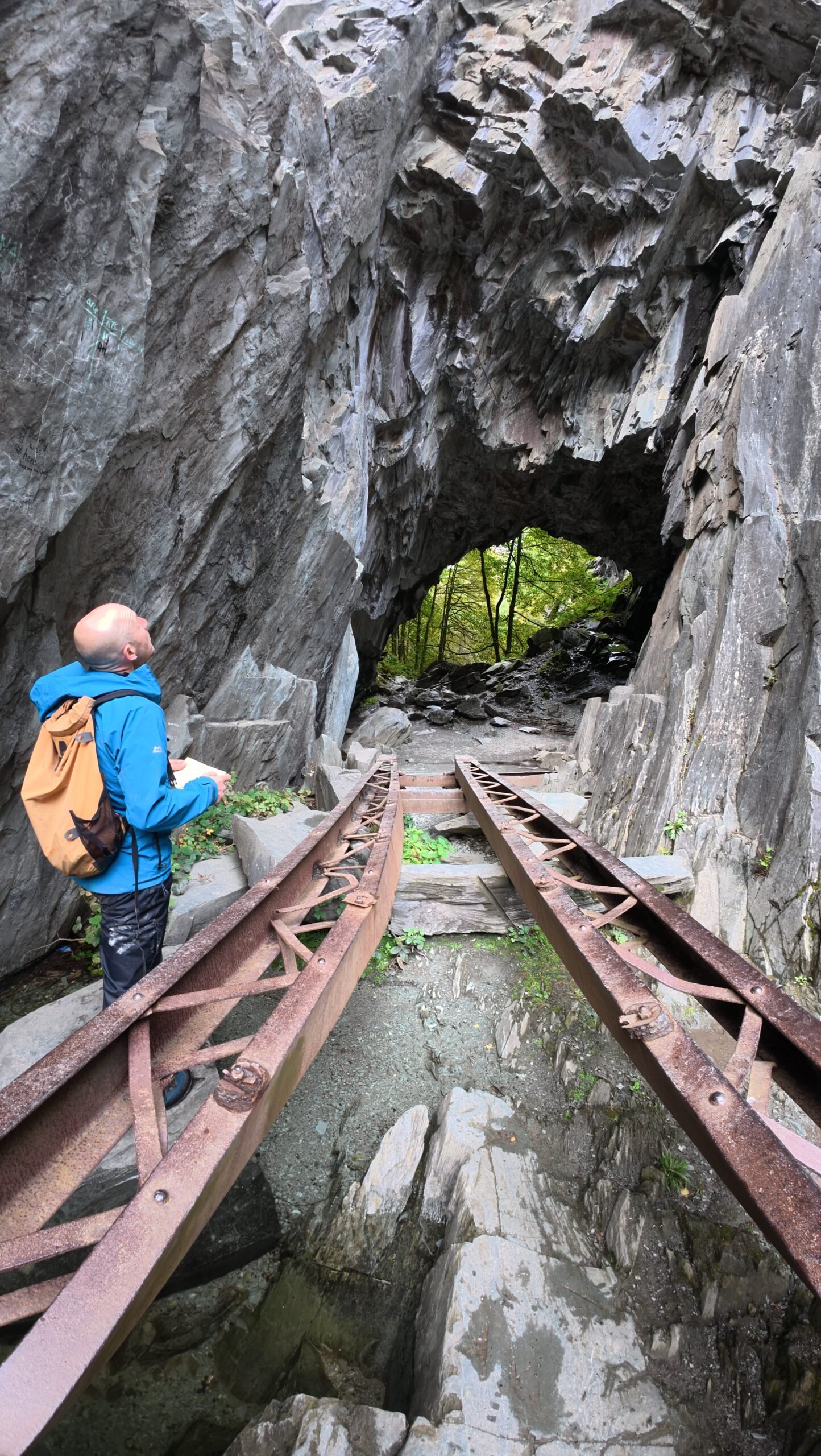 exploring a mine